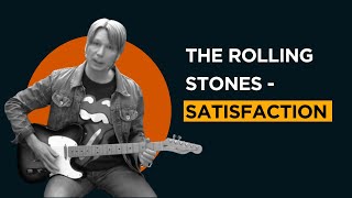 THE ROLLING STONE  LÄR DIG SPELA quotSATISFACTIONquot PÅ ELGITAR Riffversion [upl. by Scoville]