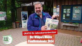 Gratis Familienkalender 2024 für alle Jahreskarteninhaber [upl. by Adelaida]