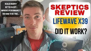 Skeptics Review of Lifewave X39 Patches  healed injury and better sleep [upl. by Enaxor360]