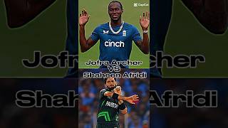 Jofra Archer vs Shaheen Afridi  Epic 1v1 Battle shorts jofraarcher shaheenafridi [upl. by Maud]