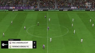 Anderlecht vs Ferencváros 25092024 UEFA Europa League EA FC 24 [upl. by Andras490]