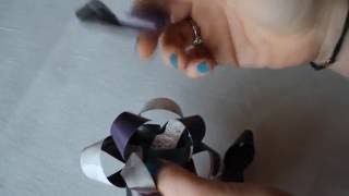 Tutorial Fiocco Regalo Fatto a Mano Riciclo creativo [upl. by Toomin675]