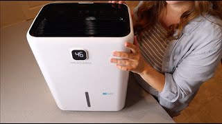 5000 Sq Ft Dehumidifier Review  Basement 80 Pints VEAGASO Dehumidifiers with Drain Hose [upl. by Akiwak]