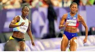 Gabby Thomas Vs Julien Alfred  Womens 200 Meters  2024 [upl. by Feriga34]