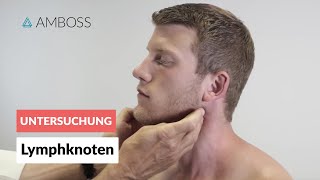 Lymphknoten  Klinische Untersuchung  AMBOSS Video  Lymphknotenuntersuchung [upl. by Odnumyer]