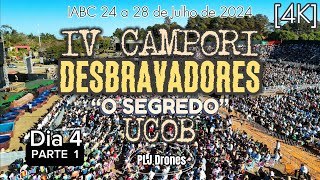 189  4K  Drone  IV Campori Desbravadores da UCOB  O segredo campori desbravadores desbravador [upl. by Aneda]