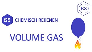 S5 chemisch rekenen  Volume gas [upl. by Rozanna842]