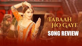 Tabaah Ho Gaye I Song Review I Madhuri Dixit I Kalank [upl. by Marji167]