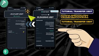 Cara Transfer USDT dari Indodax ke Binance [upl. by Nitsu179]