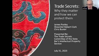 Sections  IP Law  Trade Secrets Why They Matter and How We Can Protect Them  73123 [upl. by Laefar]