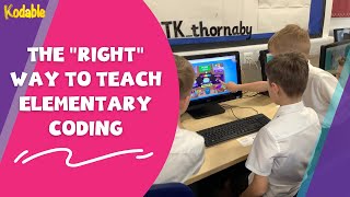 How to Teach Coding the “Right” Way  Teacher Training  Kodable [upl. by Ennovyahs]