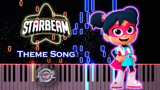 Starbeam Netflix Jr Theme Song Piano Tutorial [upl. by Ludba]