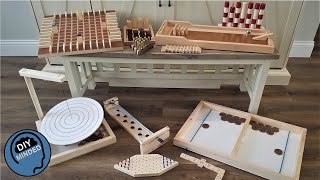 Ten Woodworking Games in 30 Minutes [upl. by Nawotna966]