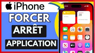 Comment Forcer Larrêt Dune Application Sur IPhone  Très Facile [upl. by Einiar798]
