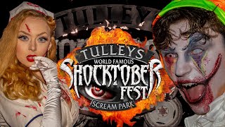 Tulleys Shocktober Fest Press Night VLOG 2019  Includes INMaze Footage [upl. by Okramed]