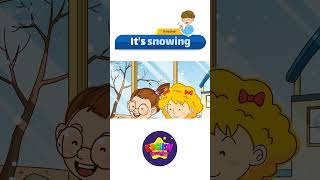 Weather Its snowing  Easy Dialogue  Role Play shorts [upl. by Enyalaj]