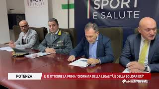 10 OTTOBRE 2024 POTENZA IL 12 OTTOBRE LA PRIMA GIORNATA DELLA LEGALITÀ E DELLA SOLIDARIETÀ [upl. by Domonic879]