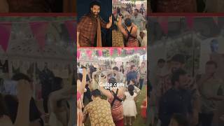 SSRajamouli Recreates the Energy of JrNTRs Aayudha Pooja Song at SriSimhas Wedding  Gulte [upl. by Notgnillew]