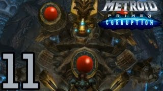 Lets Replay  Metroid Prime 3 German 100 Hypermodus 11 Der Herr der Golems [upl. by Donelle719]