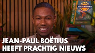 JeanPaul Boëtius heeft prachtig nieuws Ik ben schoon  DE ORANJEZOMER [upl. by Ailemap114]