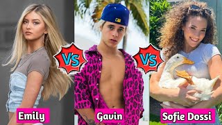 Emily Dobson vs Gavin Magnus vs Sofie Dossi Lifestyle Comparison 2024 [upl. by Enileqcaj]