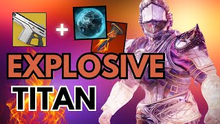 PRISMATIC CONSECRATION TITAN IS BROKEN INFINITE MELEES  DESTINY 2 [upl. by Nemrac]