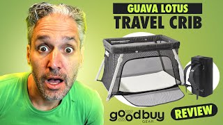 Guava Lotus Travel Crib Review  Best Travel Crib 2024 SalePricesRatings with GoodBuy Gear [upl. by Adena]