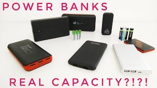 Whats the real capacity of Power Banks Portable Batteries [upl. by Naret649]