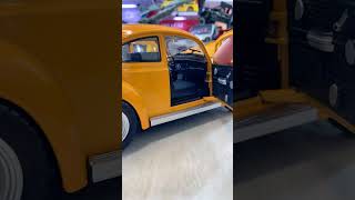 118 scale metal Volkswagen Beetle classic toy car with lights and engine sounds [upl. by Harmony]