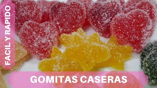 GOMITAS DE GELATINA CASERA  MOGUL  GOMINOLAS  Capricho Dulce [upl. by Andy]