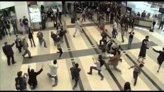 Beirut Duty Free Rocks Airport with Dabke Dance  Flash Mob  دبكة في مطار بيروت [upl. by Anwat]