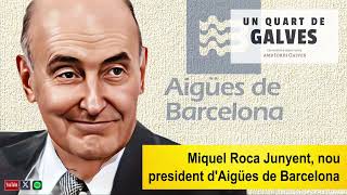 Sarkozy amb esclava electrònica al turmell Roca Junyent presideix Aigües de Barcelona 2024 12 19 [upl. by Narra911]