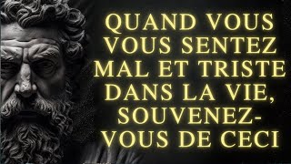 Quand vous vous sentez triste et déprimé dans la vie souvenezvous toujours de ces citations [upl. by Ermengarde]