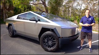 Is the NEW 2024 Tesla Cyber truck the WORST or best truck ever built [upl. by Hpeseoj]