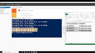 How To Remotely Find Audio and Video Files on All Client Computers with PowerShell Report To Excel [upl. by Mighell]