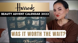 HARRODS BEAUTY ADVENT CALENDAR 2022  WORTH THE WAIT [upl. by Faustena]