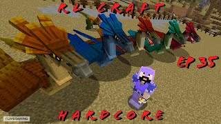 RLCraft Hardcore Ep 35  Taming Amphitheres Minecraft 112 [upl. by Leunamne]