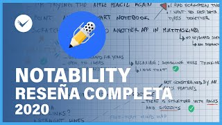 Como usar Notability en español 2020  todas las características Reseña completa [upl. by Merete]