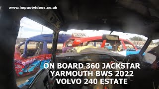 Onboard Camera 360 Jackstar Yarmouth BWS 2022 Volvo 240 Estate [upl. by Ringo]