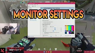 SEN TenZ Monitor Settings [upl. by Evelyn589]