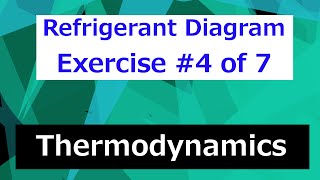 Refrigerant Diagram Exercise 4 of 7  Thermodynamics  Class 69 [upl. by Eresed]