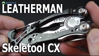 Распаковка Leatherman Skeletool CX [upl. by Ynnob]