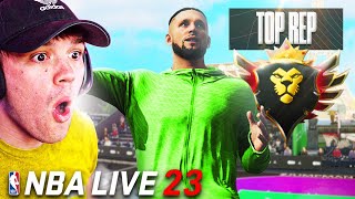 I hit LEGEND on NBA LIVE 23 💎RARE REWARDS [upl. by Enileuqkcaj]