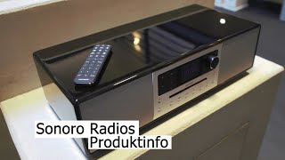 SONORO Radios Maestro Prestige Meisterstück Elite Vorstellung amp Produktinfo [upl. by Adnih]