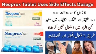 Neoprox Tablet Uses In Urdu  Neoprox Tablet 500mg  Neoprox 250mg [upl. by Okihsoy]