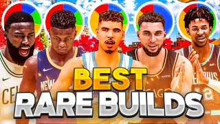 BEST RARE BUILDS FOR EVERY PIECHART ON NBA 2K21 CURRENT GEN Part 1 [upl. by Arrec979]