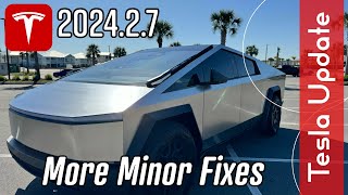 Tesla Update 202427  More Minor Fixes [upl. by Tneicniv38]