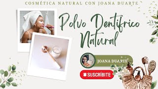 Cómo hacer POLVO DENTIFRICO NATURAL 🦷👩‍🔬 blanqueamiento denatl casero [upl. by Jonna]