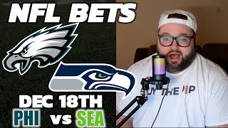 Eagles vs Seahawks Week 15 NFL Bets  Kyle Kirms Football Picks amp Predictions  The Sauce Network [upl. by Igor671]