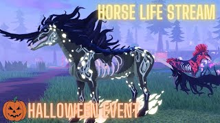 Horse Life  Update Day  Halloween Event Begins  Livestream [upl. by Elizabet677]